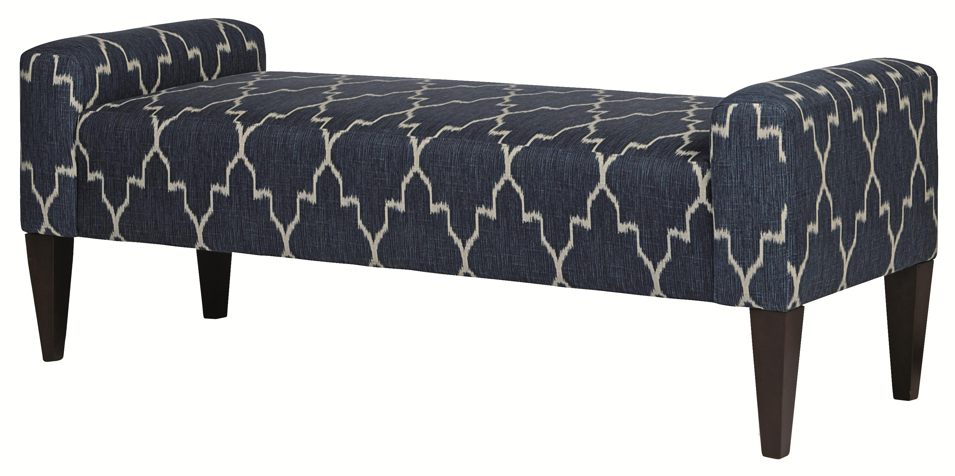 Bernhardt Upholstered Accents Sudbury High End Accent Bench in